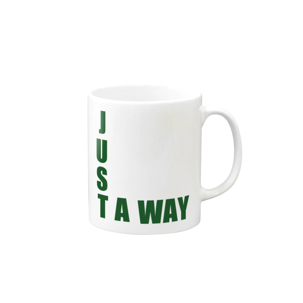 ゆたぽんのJUST A WAY Mug :right side of the handle