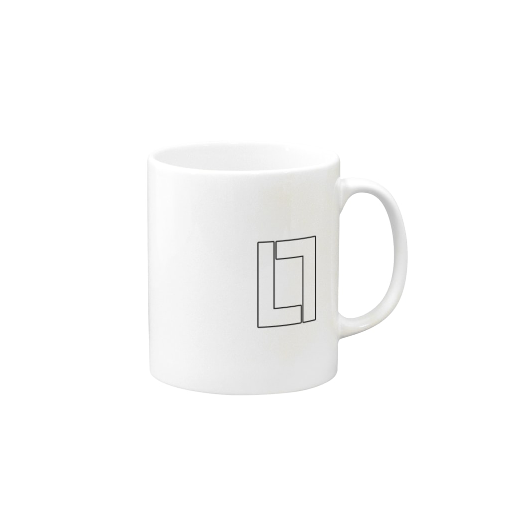 Laymans Goods ShopのL-Cup Mug :right side of the handle