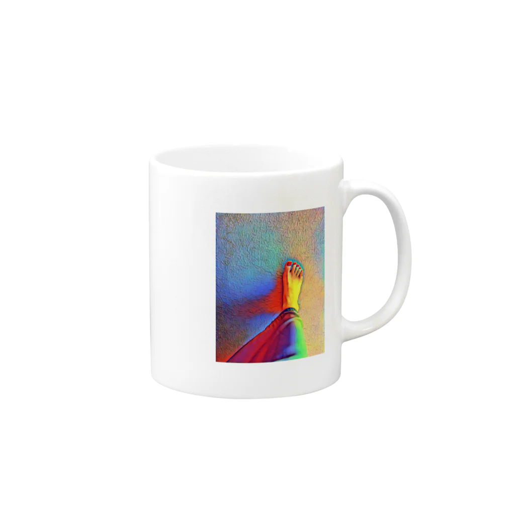 childreeenのcolor Mug :right side of the handle