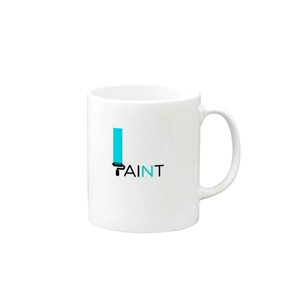 Girls_のpaint Mug :right side of the handle