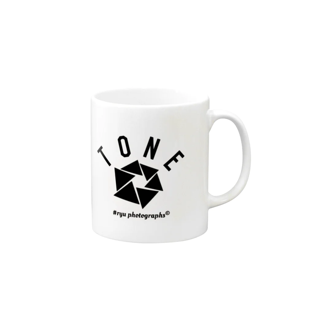 TONE WORKSのTONE MUG（White） Mug :right side of the handle