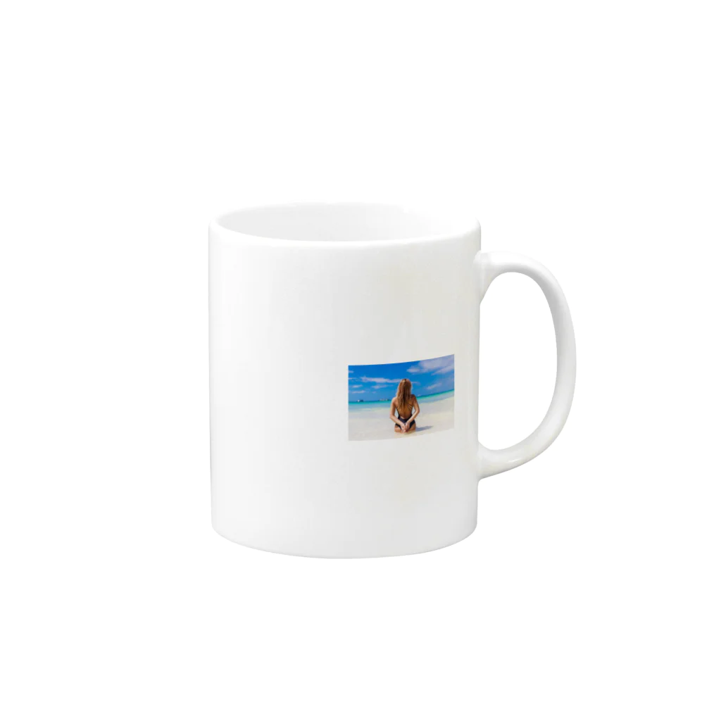 fgaoewuroのストレス、疲労を発散させる Mug :right side of the handle