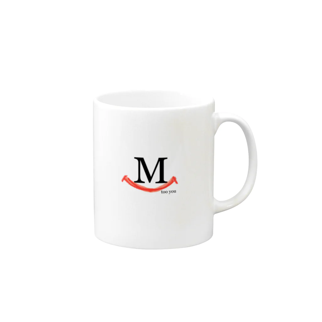 manimaniのsmile Mug :right side of the handle