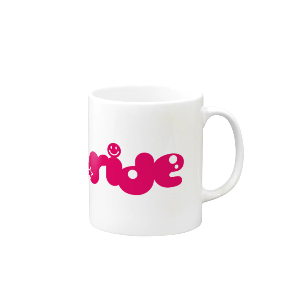 block.fmのRAVE-A-RIDE マグカップ #BFM10  Mug :right side of the handle