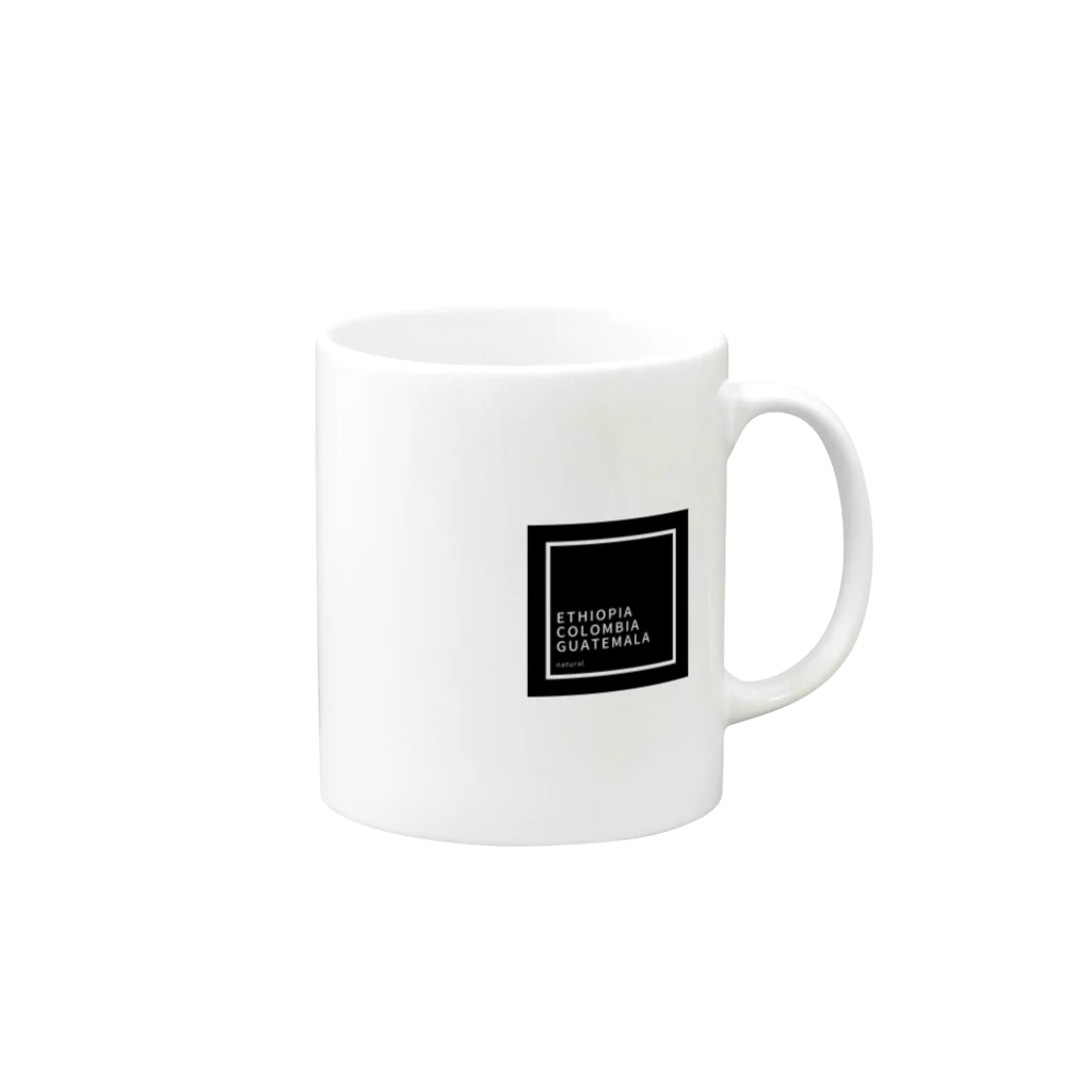 マッチングマリナ公式のコーヒー Mug :right side of the handle