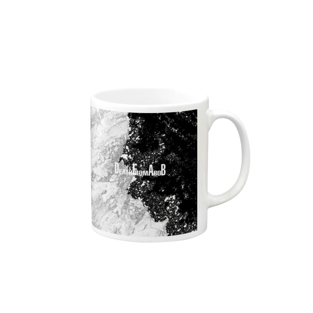 ナザレのボブのDEATH FROM A BOB Mug :right side of the handle