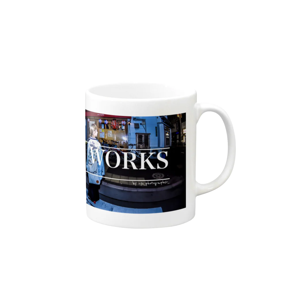 TONE WORKSのTONE WORKS mug マグカップの取っ手の右面