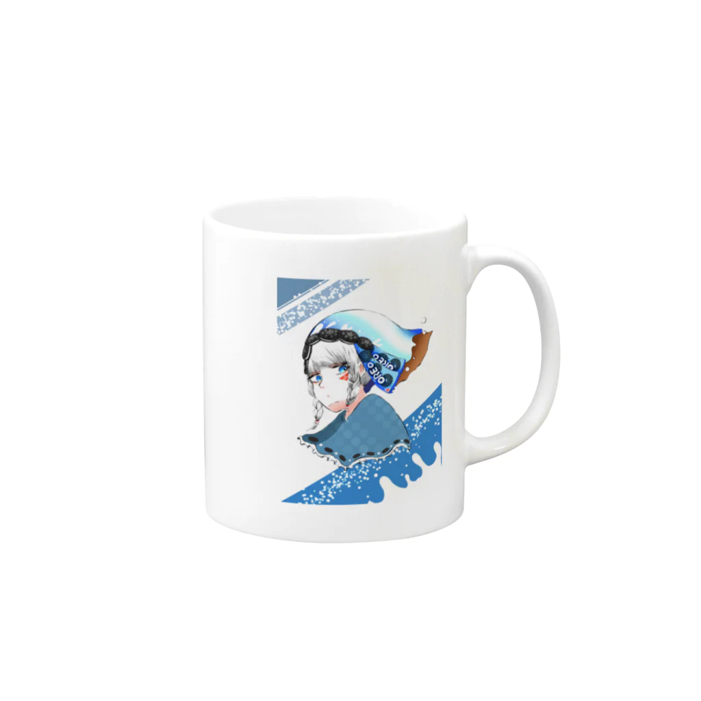 宇チュウ∅Store✩.*のOREOちゃん Mug :right side of the handle