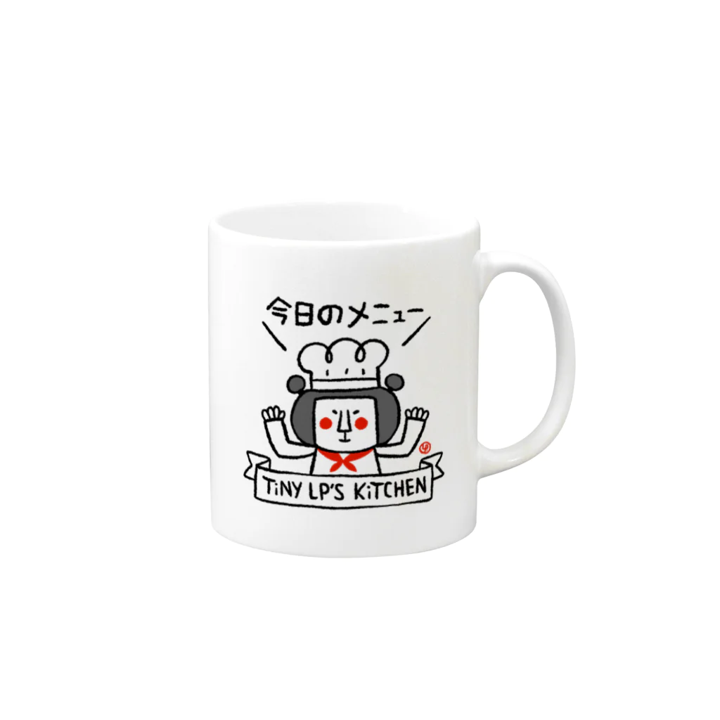 QCQC のBon appetit Mug :right side of the handle