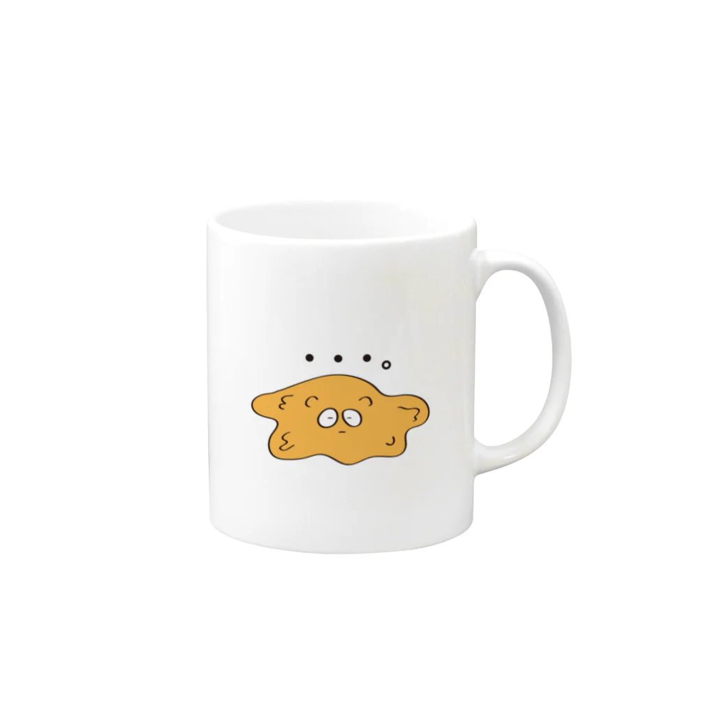 ポピーとなかまたちのとけるポピー Mug :right side of the handle