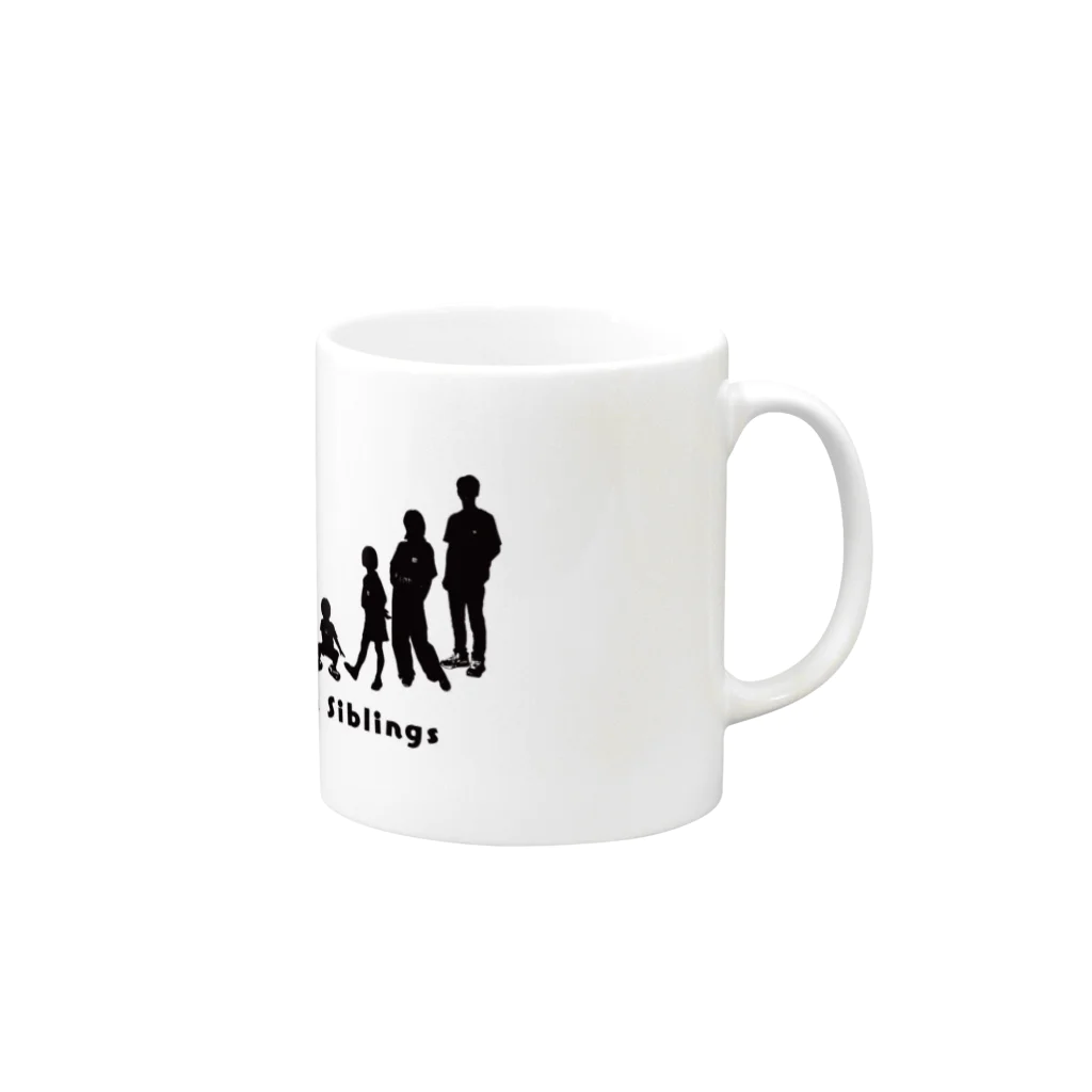 7人兄弟★限定グッズのマグカップ★Shadow Mug :right side of the handle