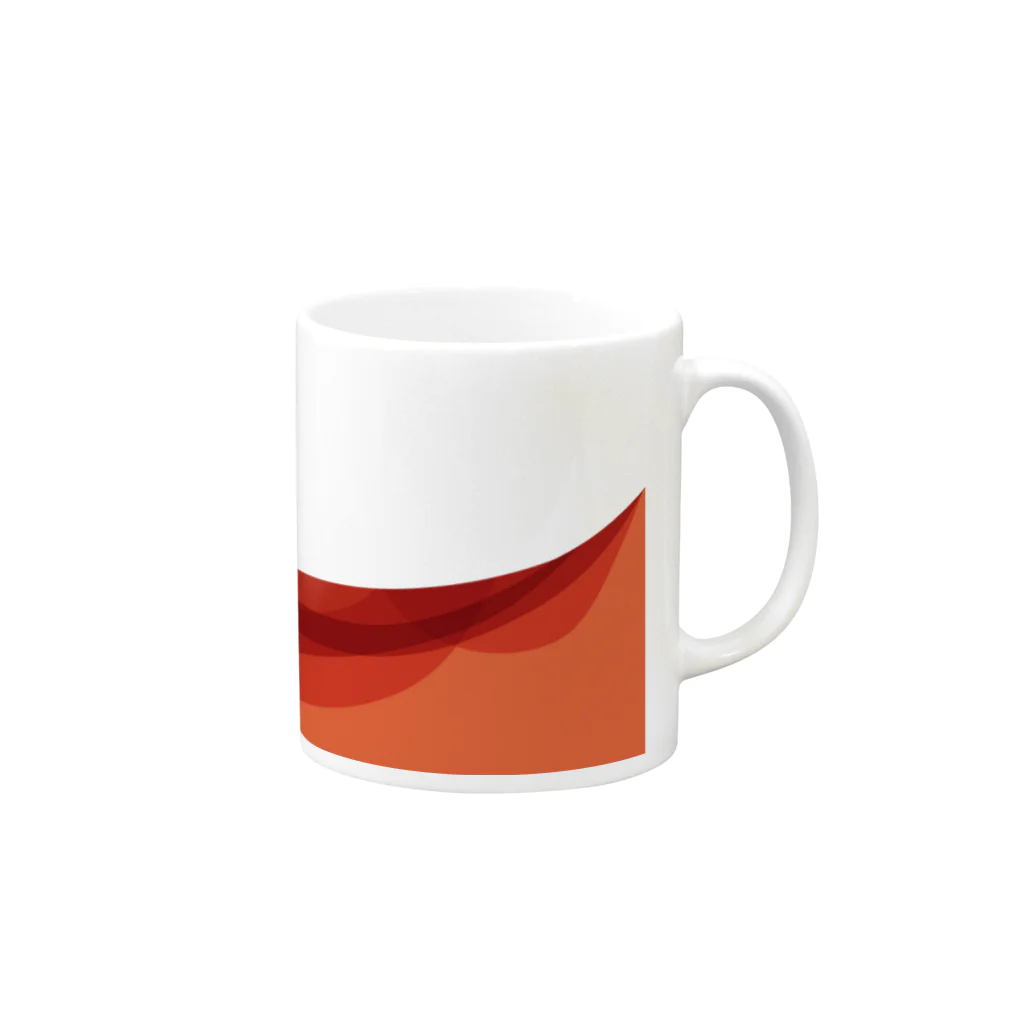 Nil-nollaの紅茶の海で Mug :right side of the handle