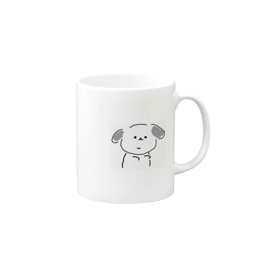 なくそう！殺処分のすぬーぴもどき Mug :right side of the handle