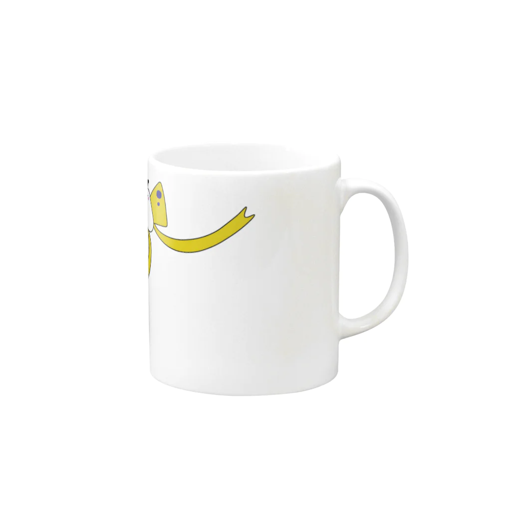 ハナイロのちょうりぼん Mug :right side of the handle