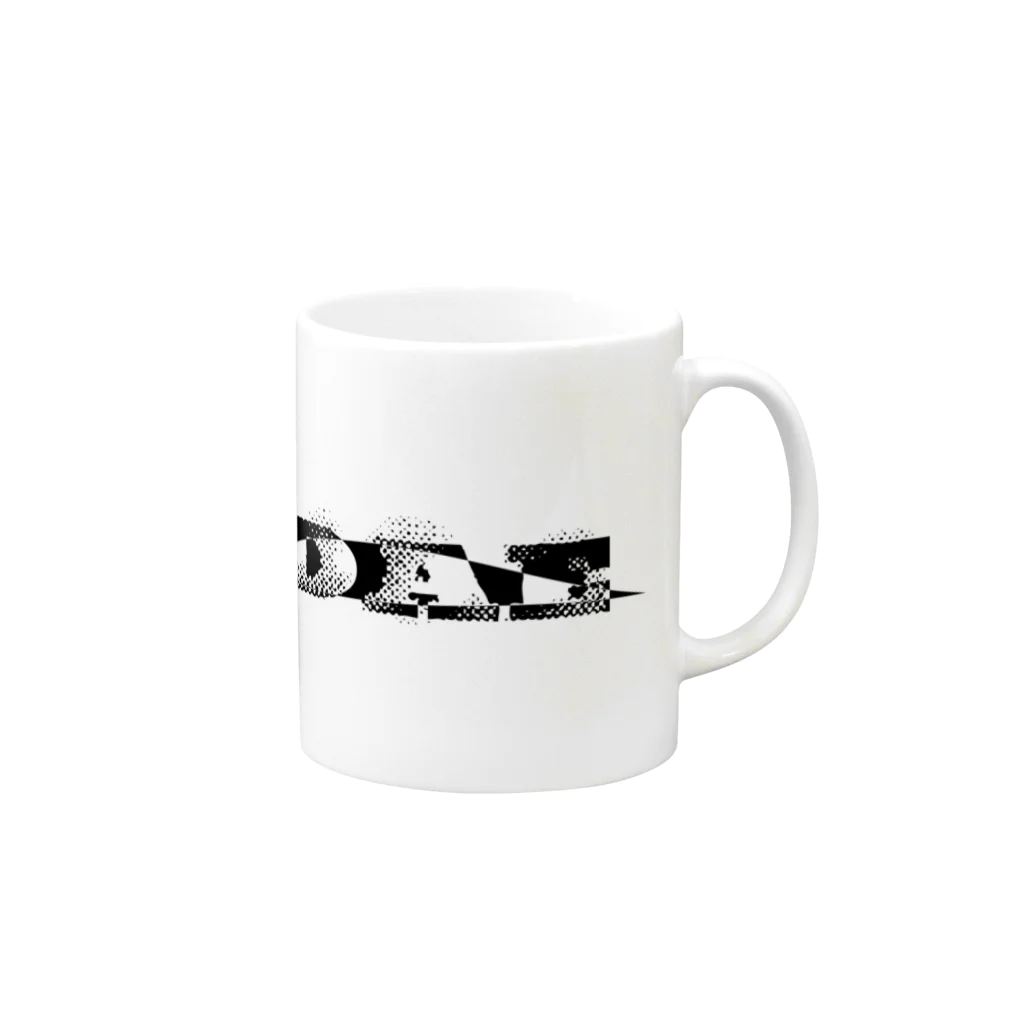 冗談アンテナショップのDAE　マグカップ Mug :right side of the handle