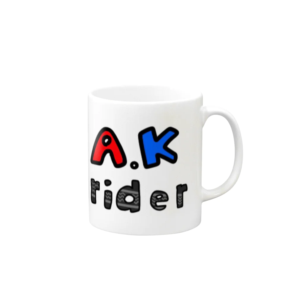 A.KriderのA.Krider マグカップ Mug :right side of the handle