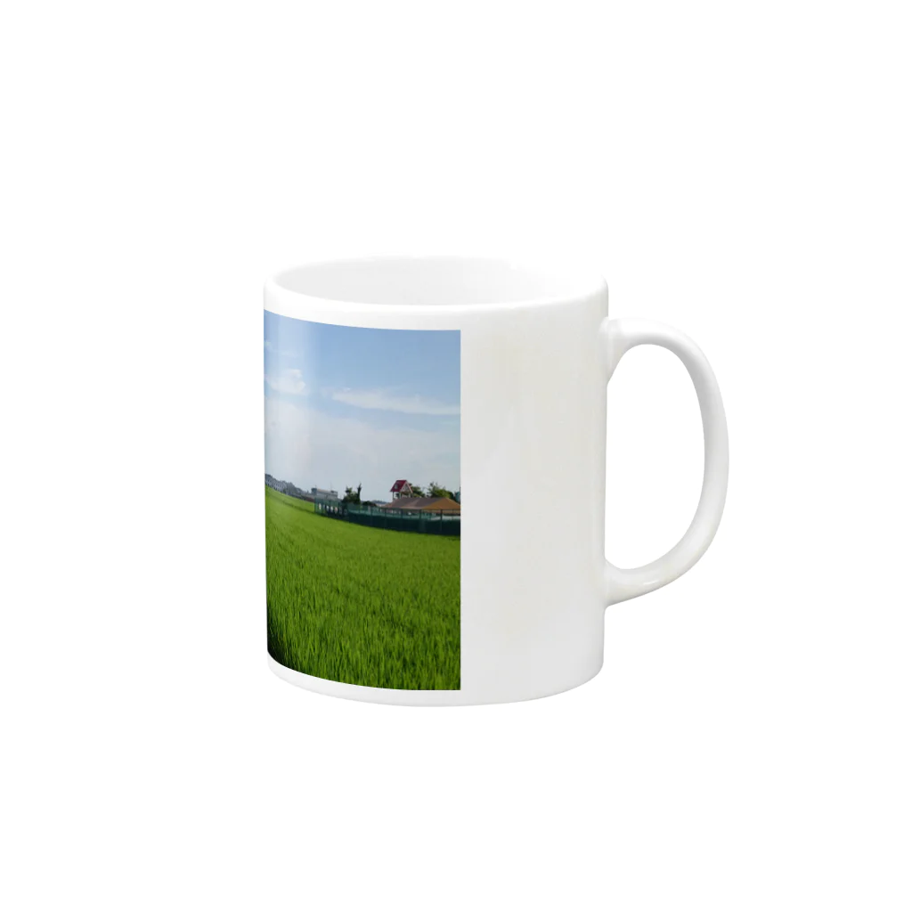 よpiだの一本道 Mug :right side of the handle