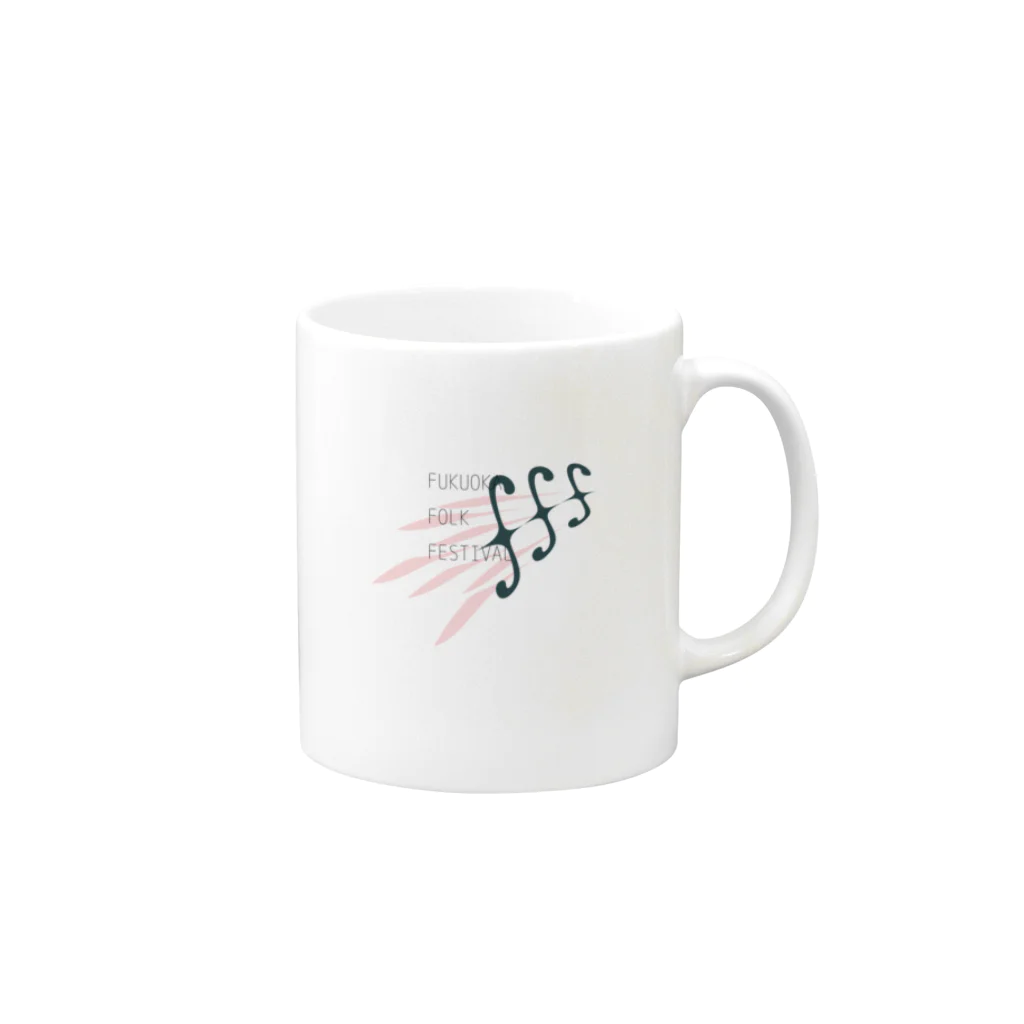 未来音楽堂サテライトのfffロゴA Mug :right side of the handle