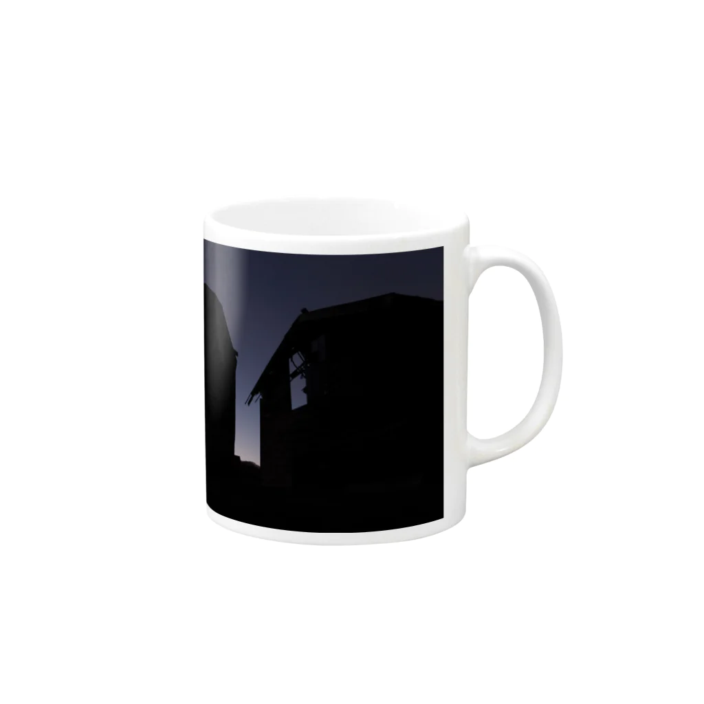 ほっかいどーGOのさいろー Mug :right side of the handle