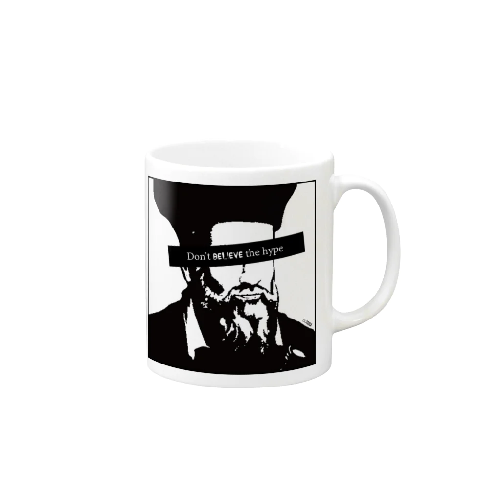 Horror_Holic_School_Official_ShopのNostradamus Ver. GOTRICK Mug :right side of the handle