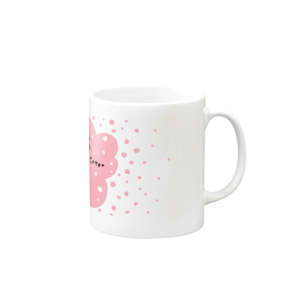 じぃ。のｴﾝｼﾞｮｲｻﾝﾀ★ Mug :right side of the handle