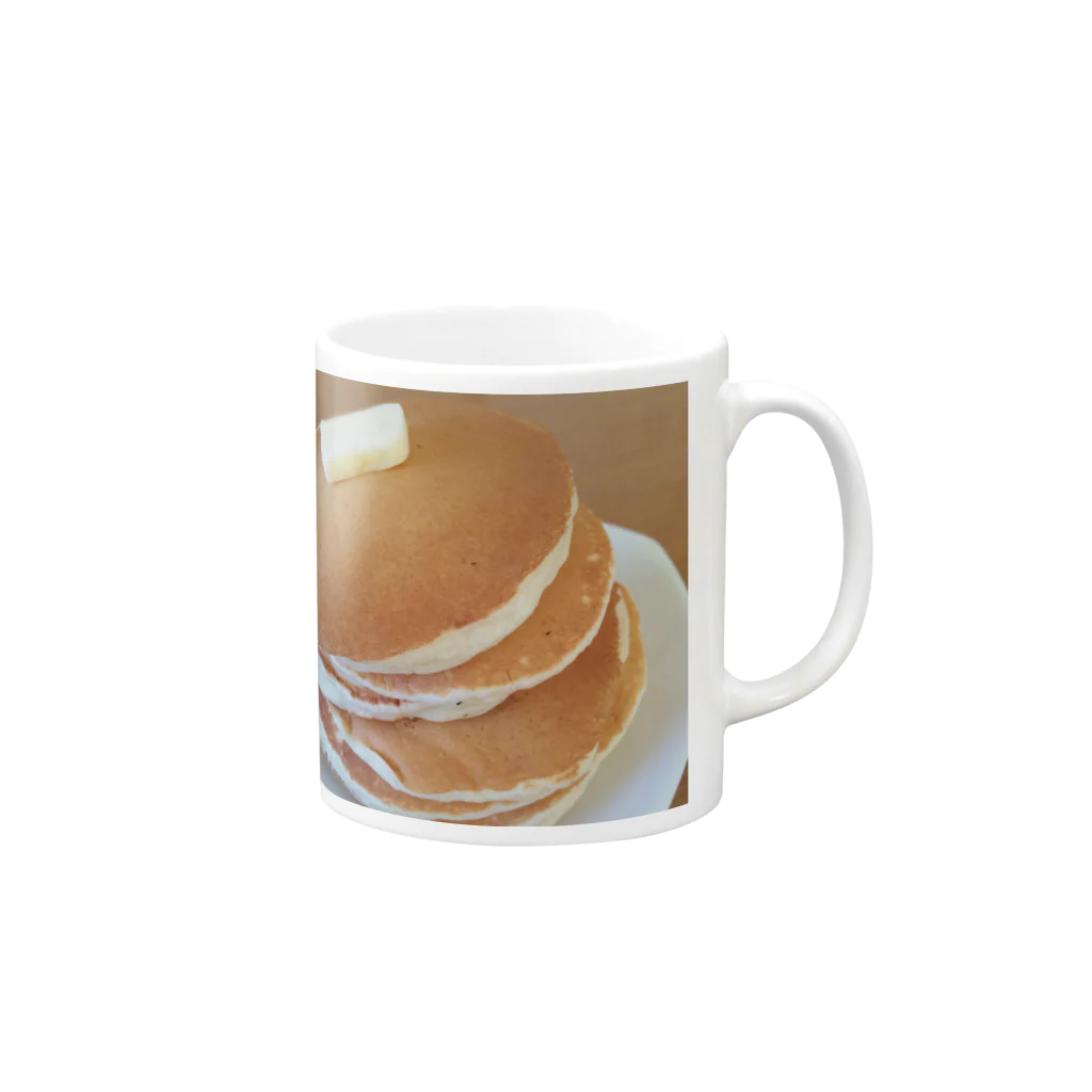 jwtpmのおいしいホットケーキ Mug :right side of the handle