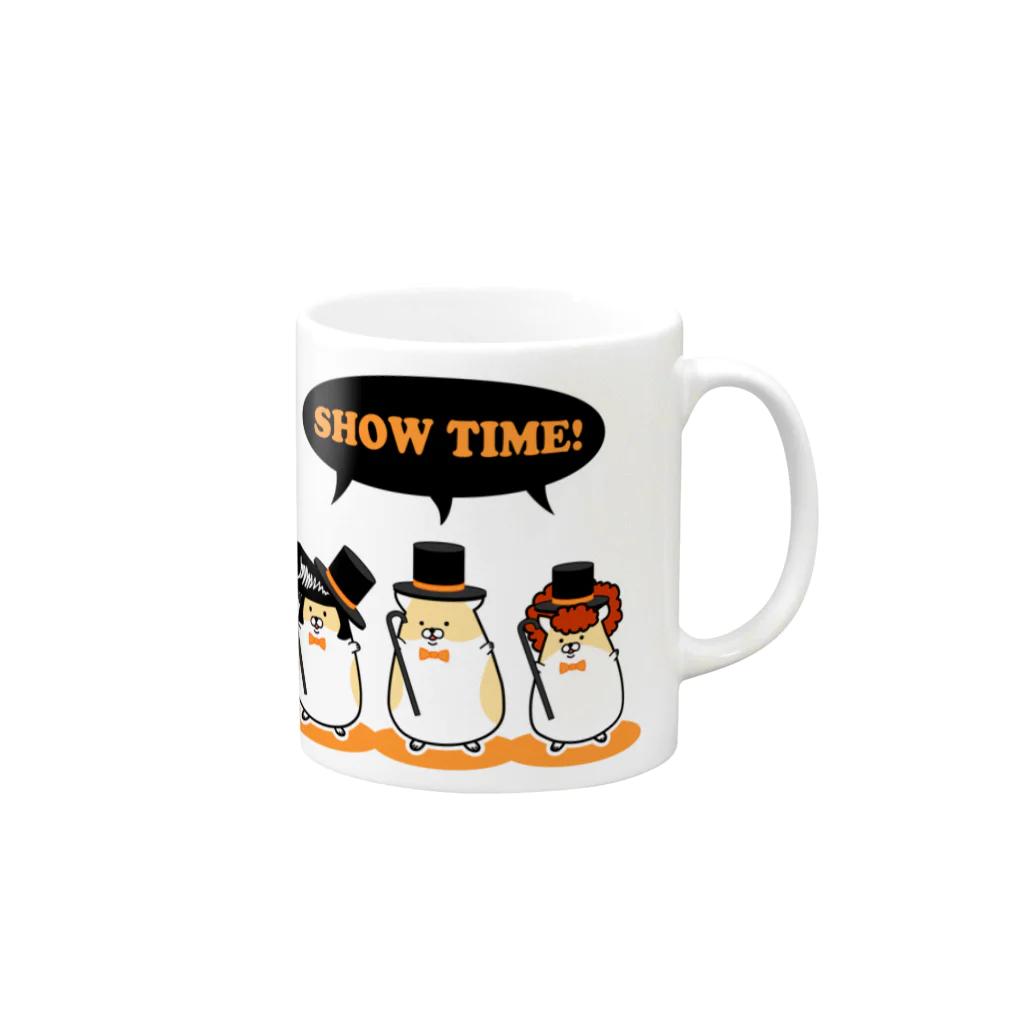 Piso Store on Suzuriのヤンハム SHOW TIME Mug :right side of the handle