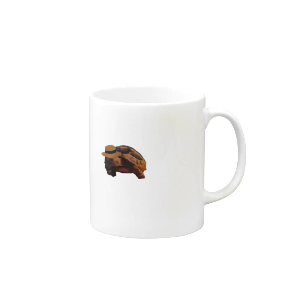 PonnoSanのしぶいね Mug :right side of the handle