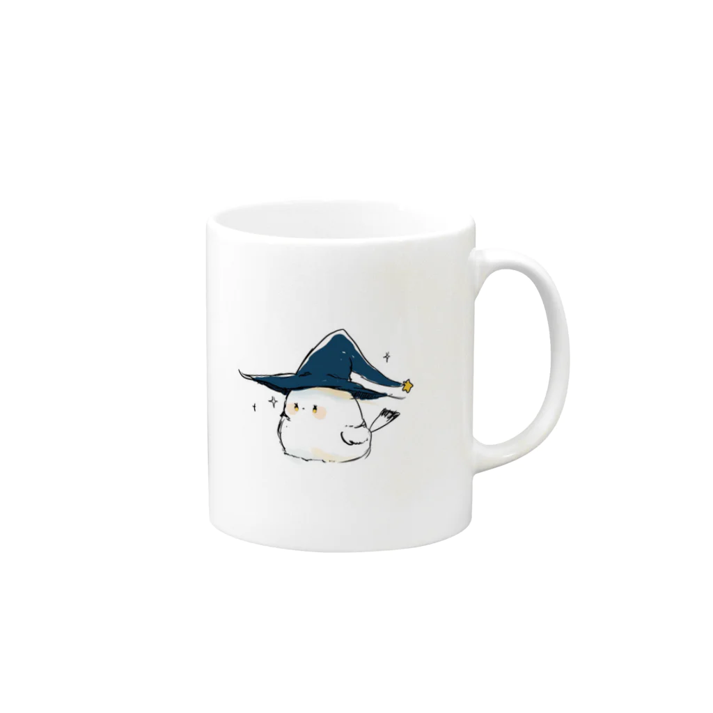 ぽちのトリックオアトリート Mug :right side of the handle