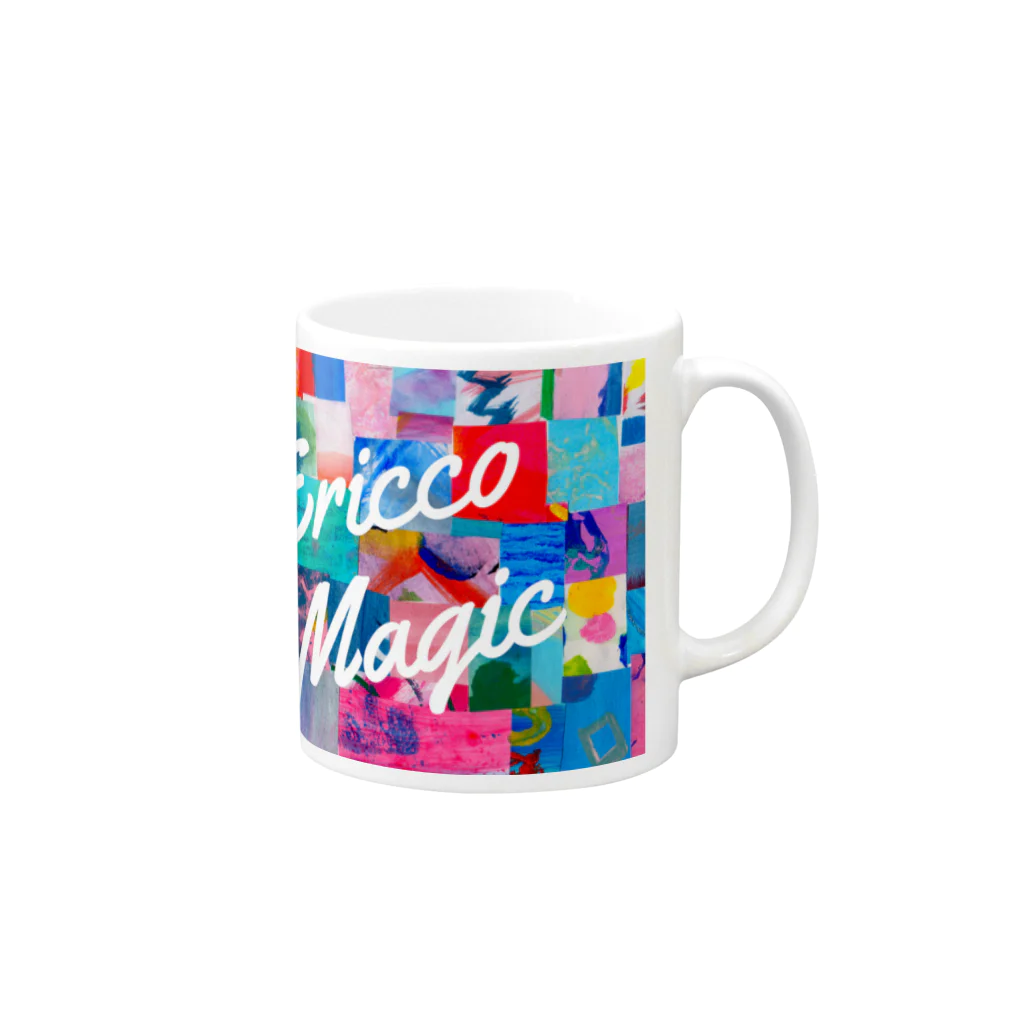 ERICCO PRODUCTSのERICCO MAGIC-mozaic tile Mug :right side of the handle