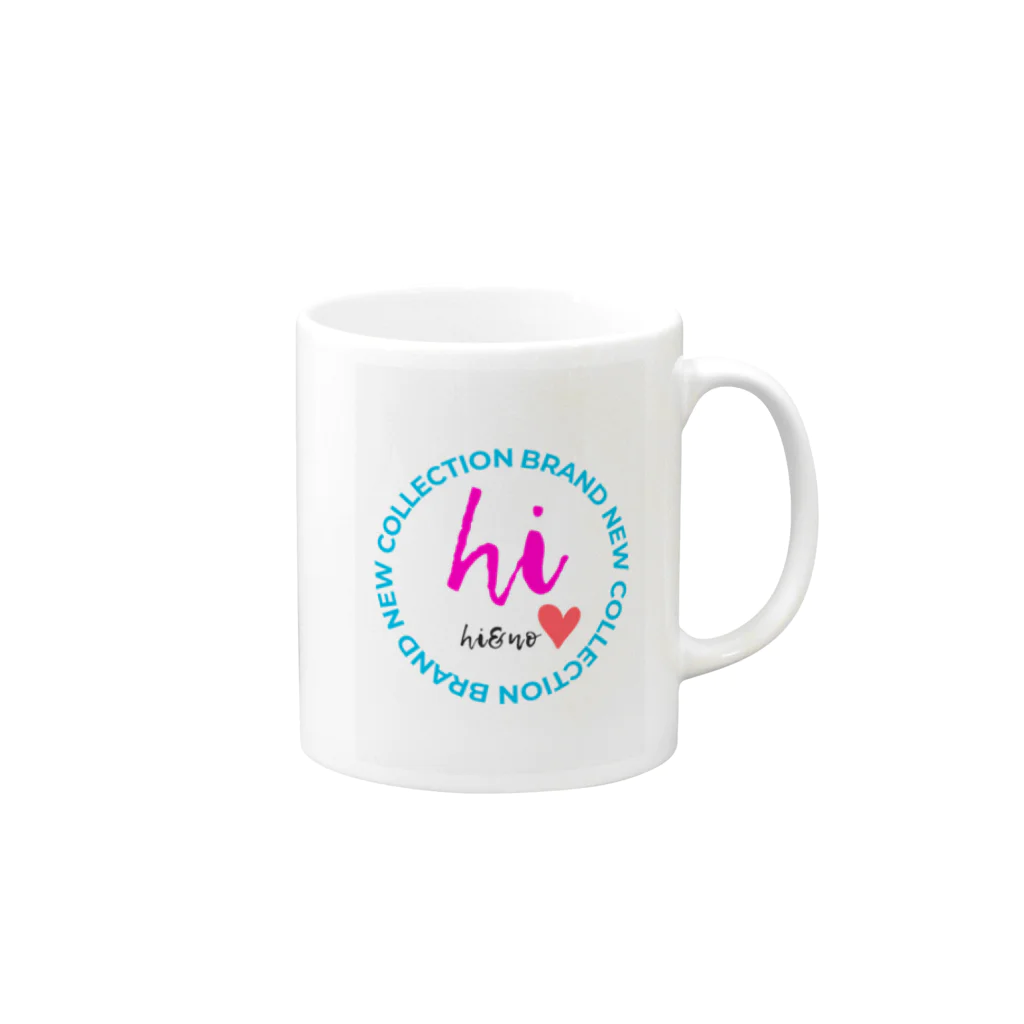 ハイアンドノーのhi&no Mug :right side of the handle