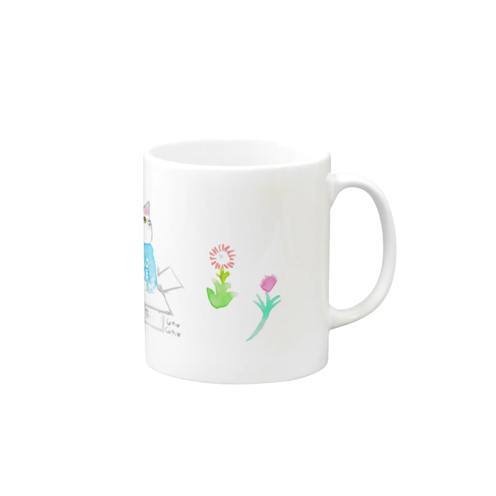 vagのHAKO LOVE! Mug :right side of the handle