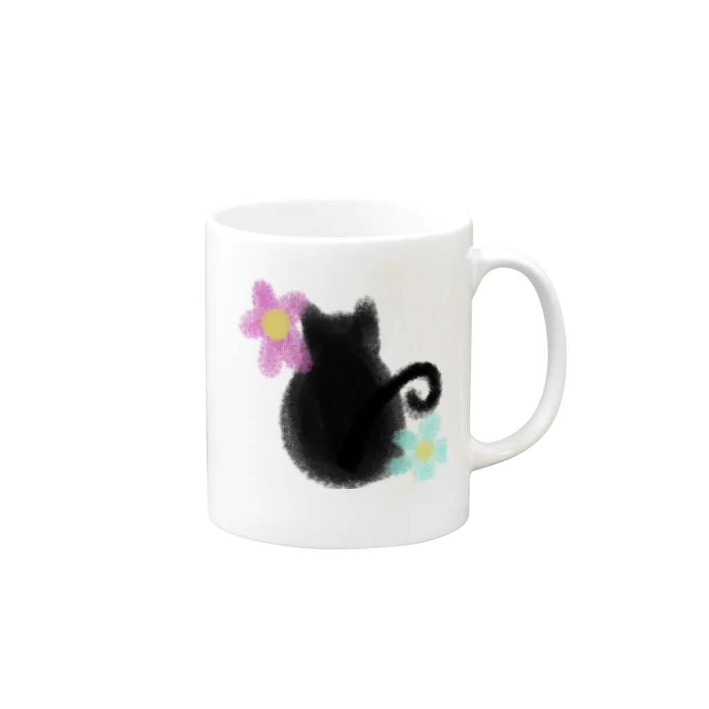 向日葵SHOPのたずくん❤ Mug :right side of the handle