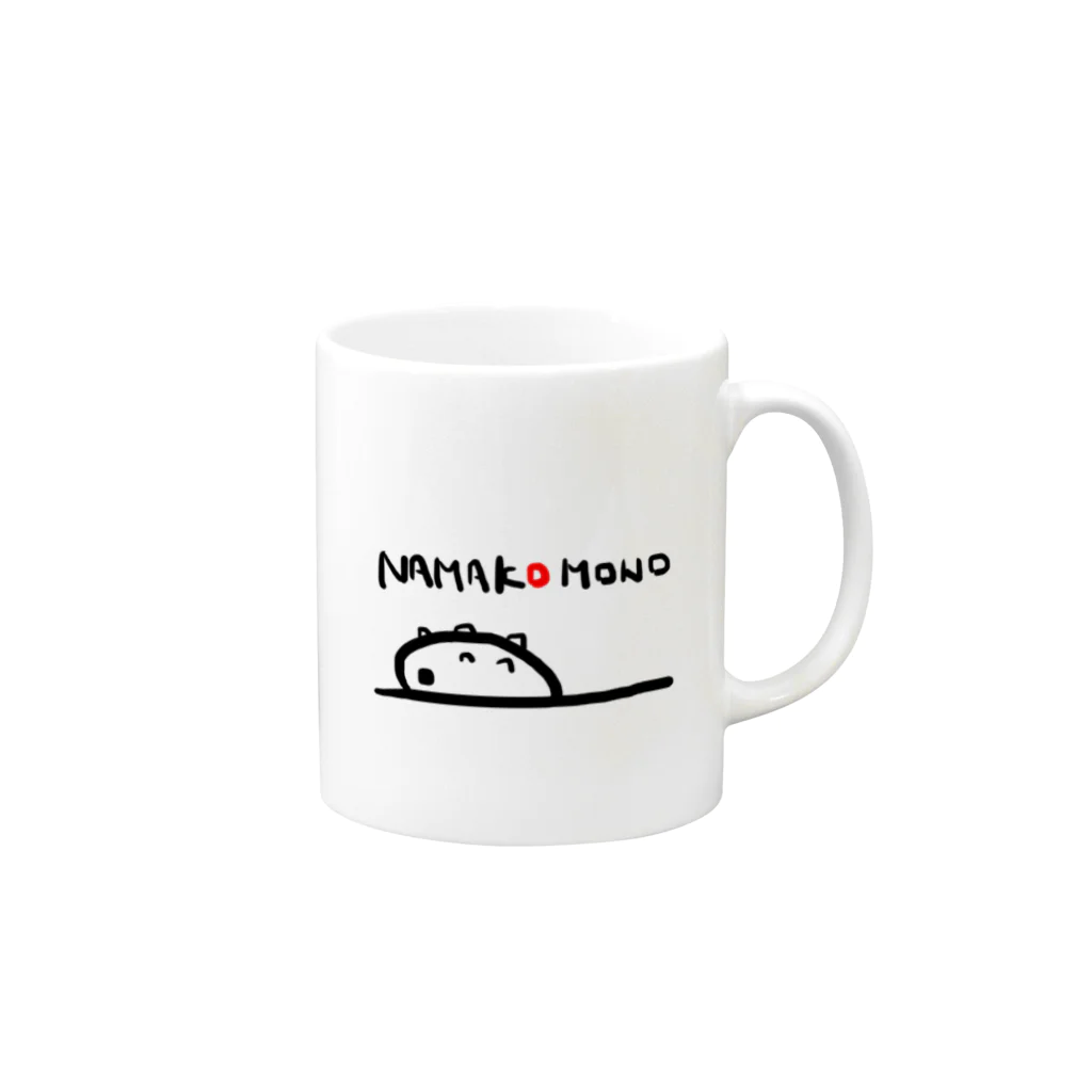 HAJIMEのNAMAKOMONO Mug :right side of the handle