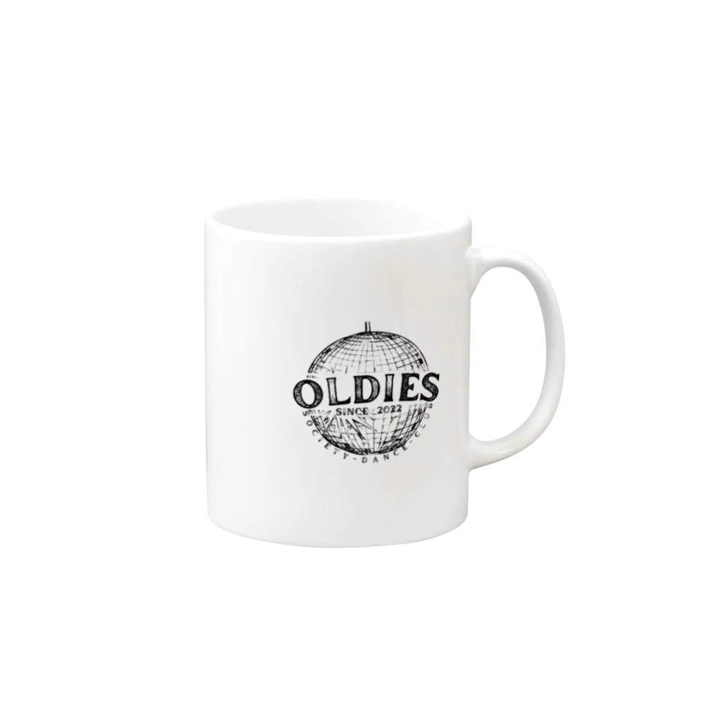 Oldies(オールディーズ)のオールディーズ マグカップの取っ手の右面