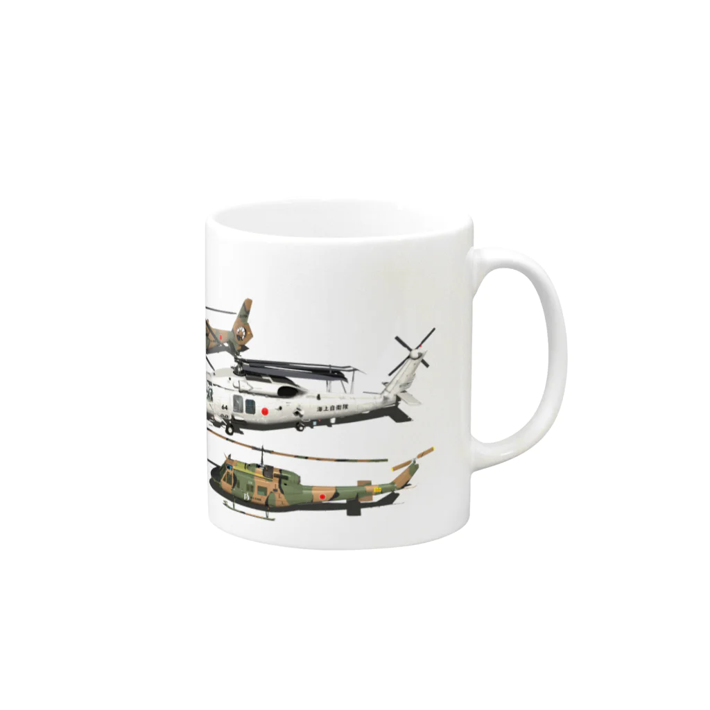 3DCGからのぉ～の4heli1 Mug :right side of the handle