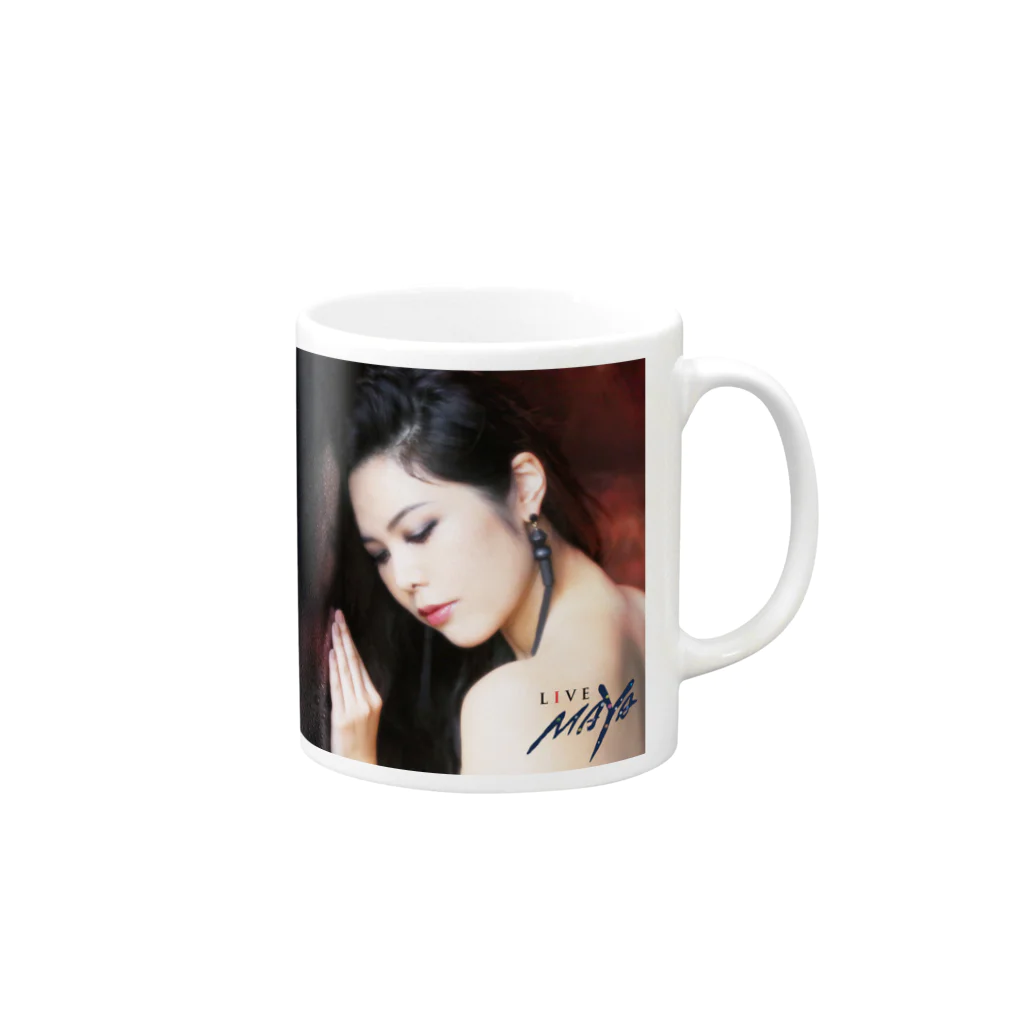 MAYA倶楽部公式グッズ販売のLIVE MAYA Mug :right side of the handle