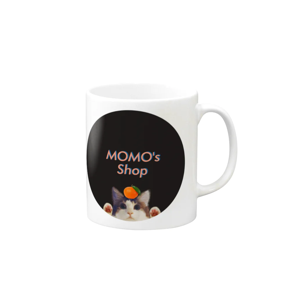 𝙈𝙊𝙈𝙊'𝙨 𝙎𝙝𝙤𝙥の2022@LOGO Mug :right side of the handle