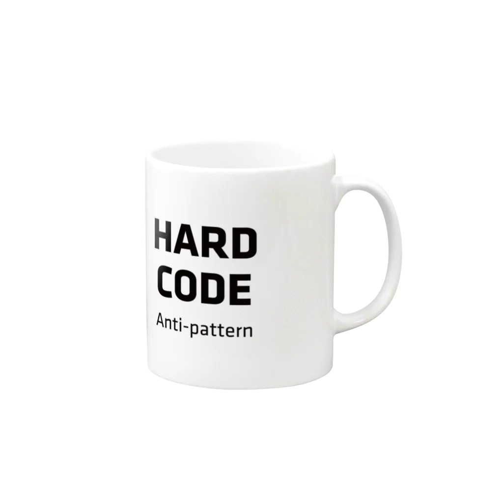 三重殺サードの店のアンチパターン ハードコード Mug :right side of the handle