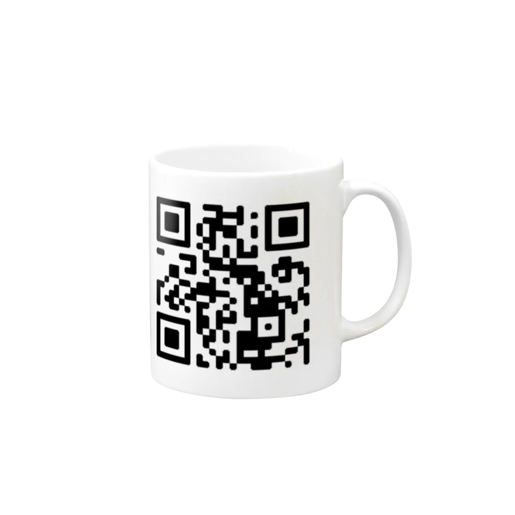 ___のQR マグカップの取っ手の右面