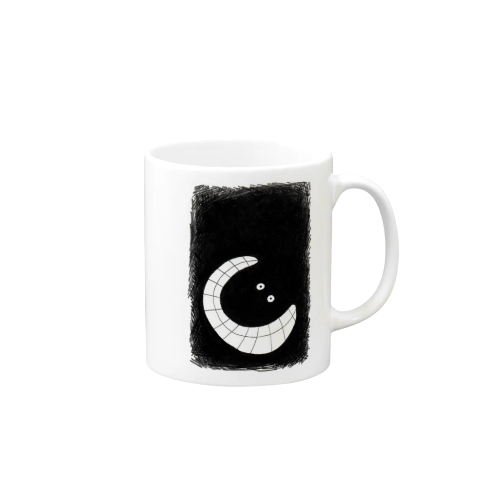 スズキアンナ のAlphabeZ_C Mug :right side of the handle