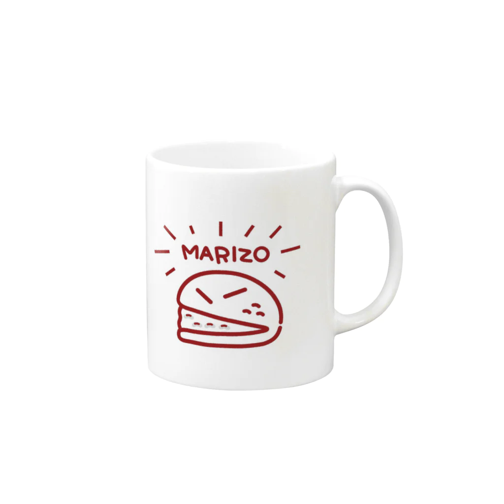 リコレクションズのMARIZO マグカップの取っ手の右面