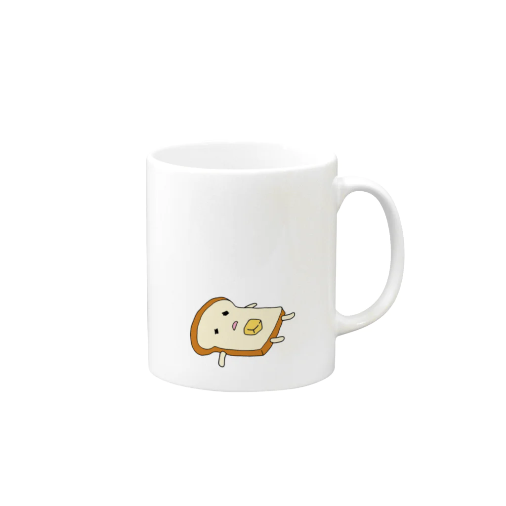 きーろのパン屋のきいろぱん Mug :right side of the handle