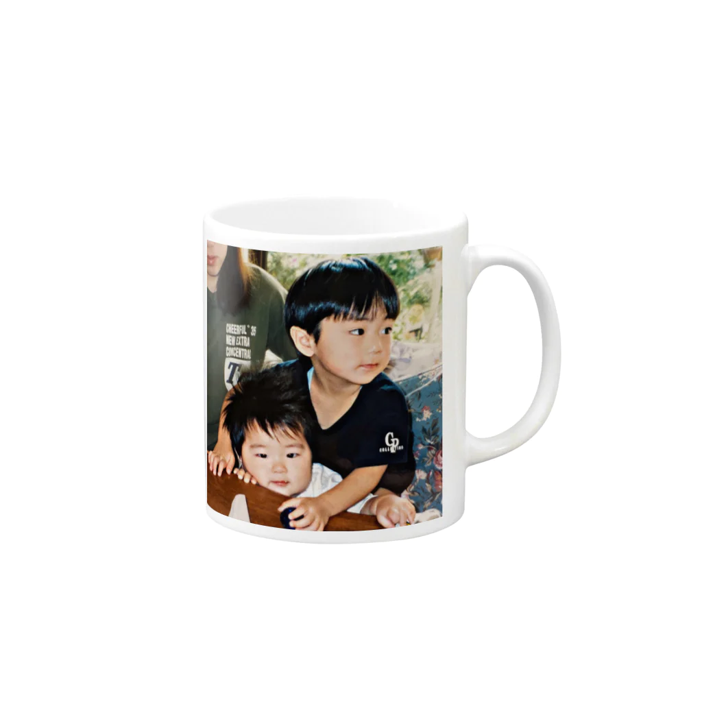 POOHの自分用 Mug :right side of the handle