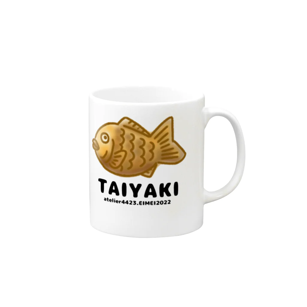 atelier4423のTAIYAKI Mug :right side of the handle