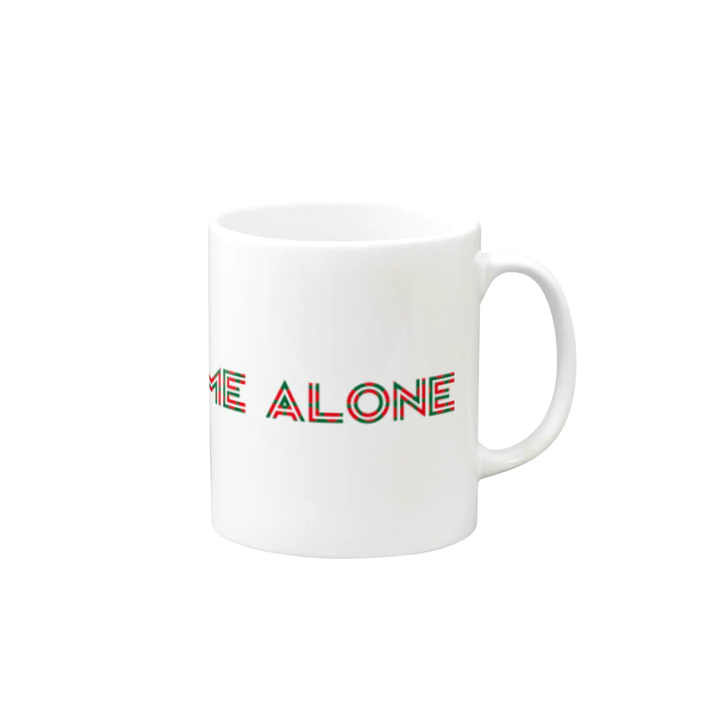 Jack NicholsonのHOME ALONE Mug :right side of the handle