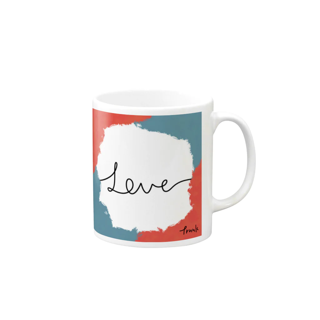 TRUNK siteのLove 2022 Mug :right side of the handle