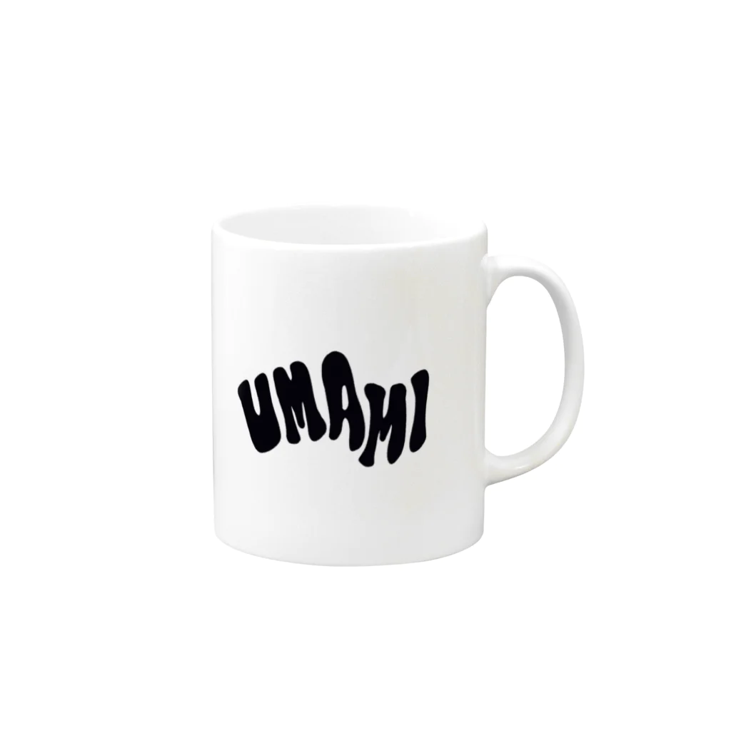 HarmoのUMAMI LOGO Mug :right side of the handle