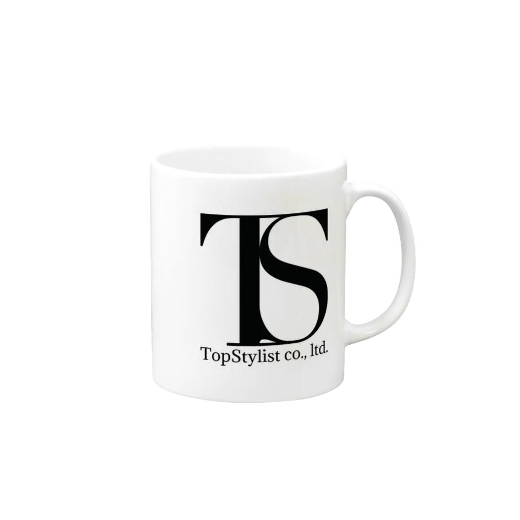 TSの トップスタイリスト Mug :right side of the handle