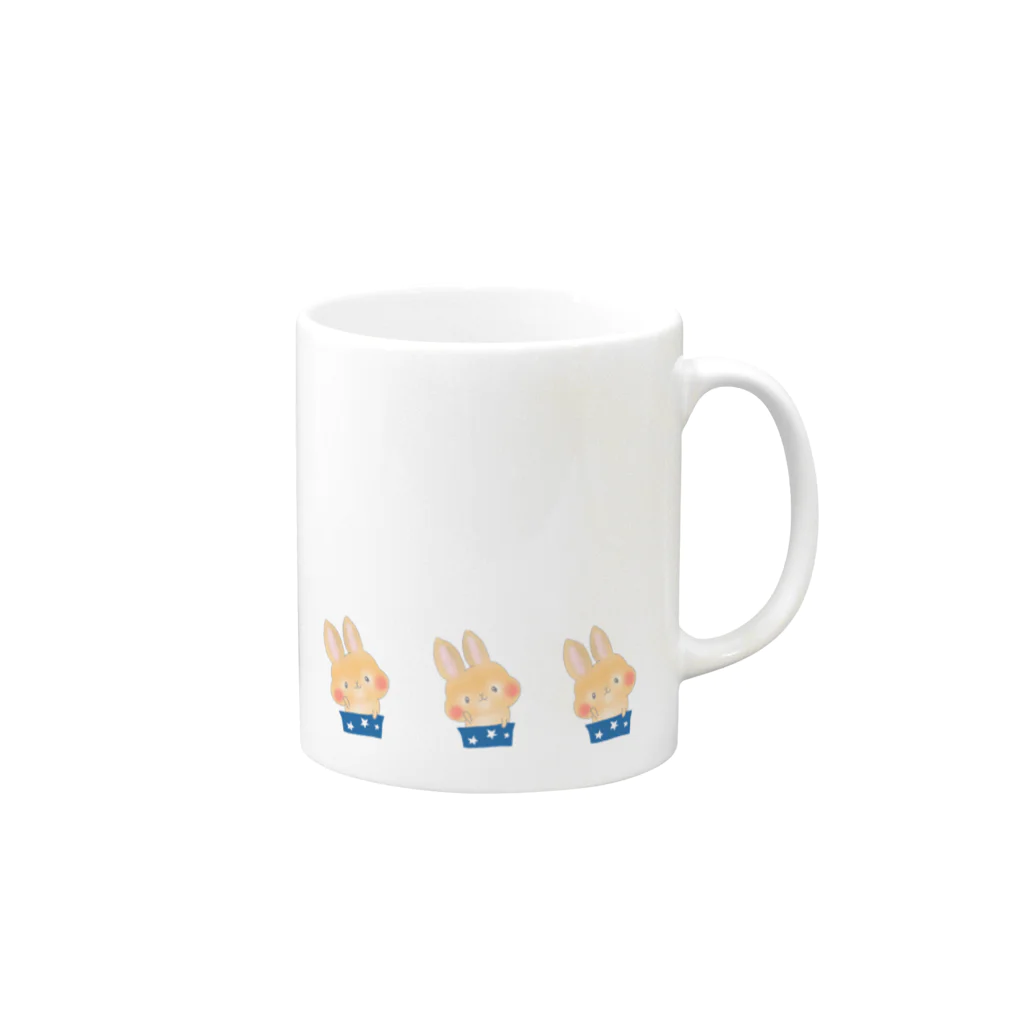 USABA COFFEEのむむマグ Mug :right side of the handle